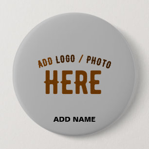 STIJLVOL MODERN ASH GEVERIFIEERD BRANDED RONDE BUTTON 4,0 CM
