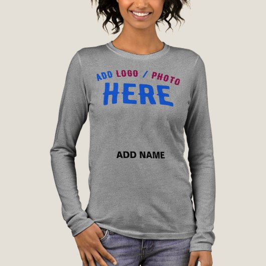 STIJLVOL MODERN ASH GEVERIFIEERD BRANDED Tri-Blend SHIRT (Voorkant)