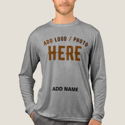 STIJLVOL MODERN ASH GEVERIFIEERD BRANDED Tri-Blend SHIRT (Voorkant volledig)