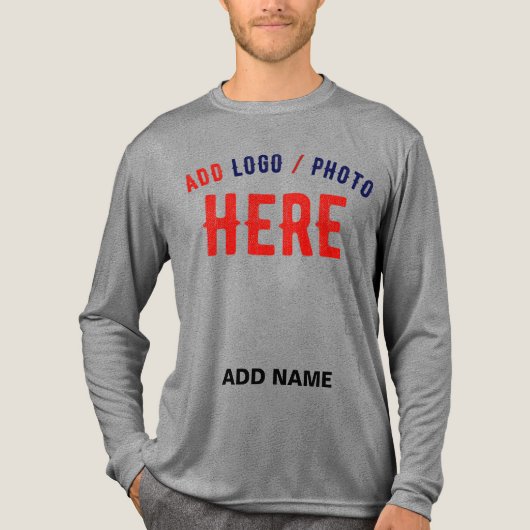 STIJLVOL MODERN ASH GEVERIFIEERD BRANDED Tri-Blend SHIRT (Voorkant volledig)