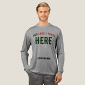 STIJLVOL MODERN  ASH GEVERIFIEERD BRANDED Tri-Blend SHIRT (Voorkant)