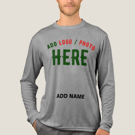 STIJLVOL MODERN  ASH GEVERIFIEERD BRANDED Tri-Blend SHIRT (Voorkant volledig)