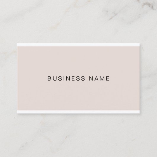 Stijlvol modern bedrijf met kunstzinnige schone le visitekaartje (Voorkant)