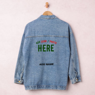 STIJLVOL MODERN BLAUW GEVERIFIEERD BRANDED DENIM JACKET
