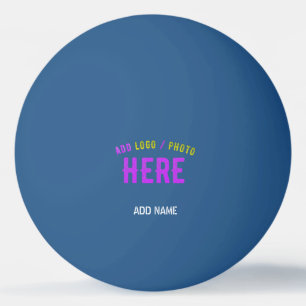STIJLVOL MODERN BLAUW GEVERIFIEERD BRANDED PINGPONGBAL