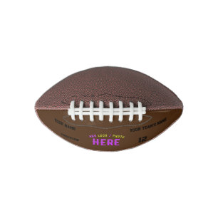 STIJLVOL MODERN  BRUIN GEVERIFIEERD BRANDED AMERICAN FOOTBALL