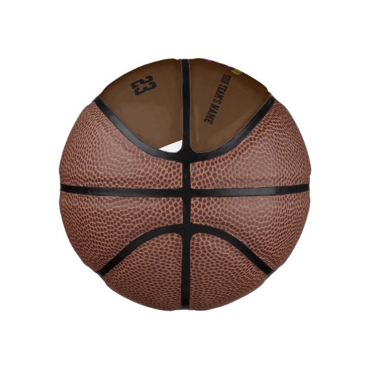 STIJLVOL MODERN BRUIN GEVERIFIEERD BRANDED BASKETBAL (Rechts)