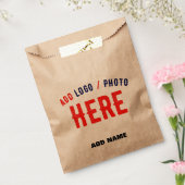 STIJLVOL MODERN  BRUIN GEVERIFIEERD BRANDED BEDANKZAKJE (Gezegeld)