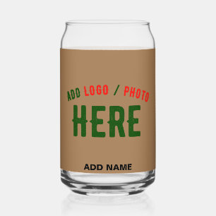 STIJLVOL MODERN  BRUIN GEVERIFIEERD BRANDED BLIKVORM GLAS