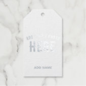 STIJLVOL MODERN  BRUIN GEVERIFIEERD BRANDED CADEAULABELS (Voorkant)