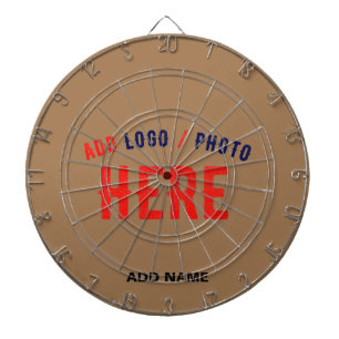 STIJLVOL MODERN BRUIN GEVERIFIEERD BRANDED DARTBORD