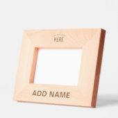 STIJLVOL MODERN  BRUIN GEVERIFIEERD BRANDED GEGRAVEERDE LIJSTJES (Links)