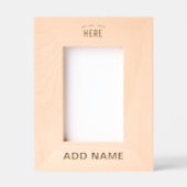 STIJLVOL MODERN  BRUIN GEVERIFIEERD BRANDED GEGRAVEERDE LIJSTJES (Voorkant)