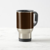 STIJLVOL MODERN BRUIN GEVERIFIEERD BRANDED REISBEKER (Voorkant rechts)