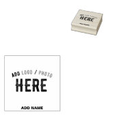 STIJLVOL MODERN  BRUIN GEVERIFIEERD BRANDED RUBBERSTEMPEL (Gestempeld)