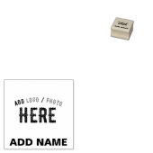 STIJLVOL MODERN BRUIN GEVERIFIEERD BRANDED RUBBERSTEMPEL (Gestempeld)