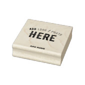 STIJLVOL MODERN BRUIN GEVERIFIEERD BRANDED RUBBERSTEMPEL (Stempel)