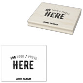 STIJLVOL MODERN BRUIN GEVERIFIEERD BRANDED RUBBERSTEMPEL (Gestempeld)