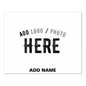 STIJLVOL MODERN BRUIN GEVERIFIEERD BRANDED RUBBERSTEMPEL (Afrduk)