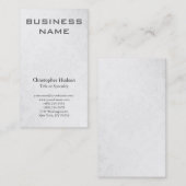 Stijlvol modern Chic Professional Visitekaartje (Voorkant / Achterkant)