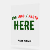 STIJLVOL MODERN  CLEAR GEVERIFIEERD BRANDED ACRYL BORD (Hoek)