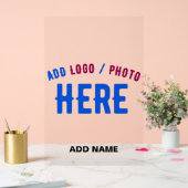 STIJLVOL MODERN  CLEAR GEVERIFIEERD BRANDED ACRYL BORD (Huwelijk)