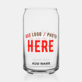 STIJLVOL MODERN  CLEAR GEVERIFIEERD BRANDED BLIKVORM GLAS (Achterkant)