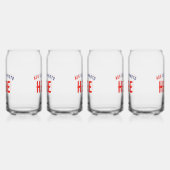 STIJLVOL MODERN  CLEAR GEVERIFIEERD BRANDED BLIKVORM GLAS (Rechts)