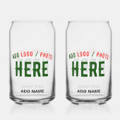 STIJLVOL MODERN  CLEAR GEVERIFIEERD BRANDED BLIKVORM GLAS (Achterkant)