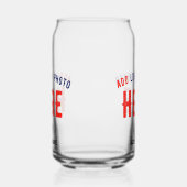 STIJLVOL MODERN  CLEAR GEVERIFIEERD BRANDED BLIKVORM GLAS (Rechts)