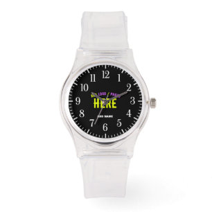STIJLVOL MODERN  CLEAR GEVERIFIEERD BRANDED HORLOGE