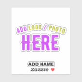 STIJLVOL MODERN  CLEAR GEVERIFIEERD BRANDED STICKER (Vel)