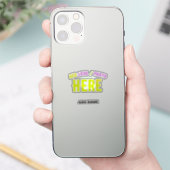 STIJLVOL MODERN  CLEAR GEVERIFIEERD BRANDED STICKER (Telefoon)