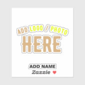 STIJLVOL MODERN  CLEAR GEVERIFIEERD BRANDED STICKER (Vel)