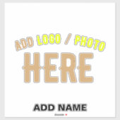 STIJLVOL MODERN  CLEAR GEVERIFIEERD BRANDED STICKER (Vel)