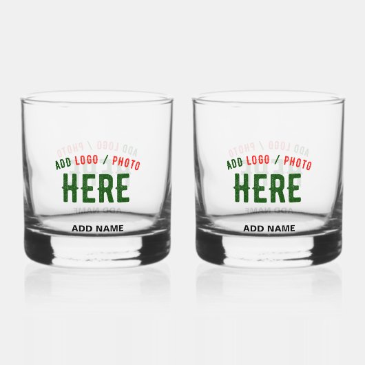 STIJLVOL MODERN  CLEAR GEVERIFIEERD BRANDED WHISKY GLAS (Achterkant)