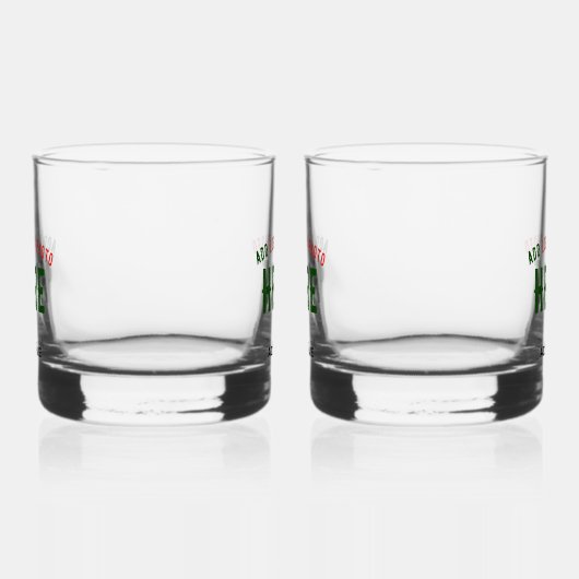 STIJLVOL MODERN  CLEAR GEVERIFIEERD BRANDED WHISKY GLAS (Rechts)