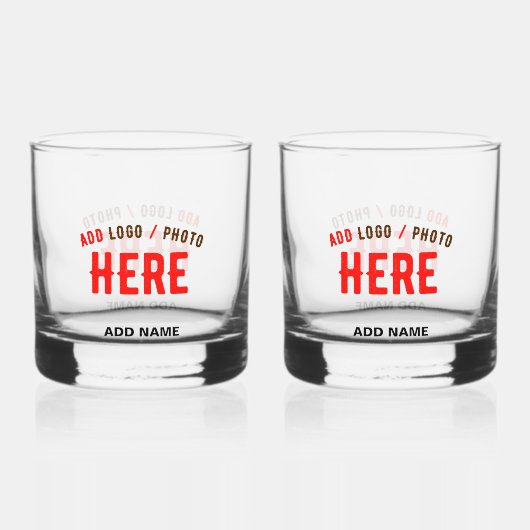 STIJLVOL MODERN  CLEAR GEVERIFIEERD BRANDED WHISKY GLAS (Achterkant)