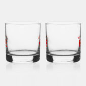 STIJLVOL MODERN  CLEAR GEVERIFIEERD BRANDED WHISKY GLAS (Rechts)