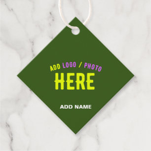 STIJLVOL MODERN CUSTOM FOREST GROEN GEVERIFIEERD M BEDANKJES LABELS