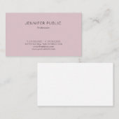 Stijlvol, modern design elegant design visitekaartje (Voorkant / Achterkant)