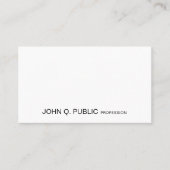 Stijlvol modern design elegant stijlvol design visitekaartje (Voorkant)