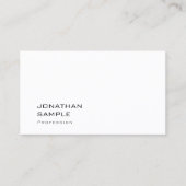 Stijlvol modern design, stijlvol, stijlvol design visitekaartje (Voorkant)