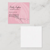 Stijlvol, modern design vierkante visitekaartje (Voorkant / Achterkant)