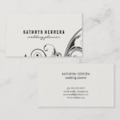 Stijlvol modern design visitekaartje (Voorkant / Achterkant)