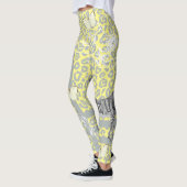 Stijlvol modern Eclectisch Geel Leggings (Links)