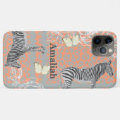 Stijlvol modern Eclectisch Oranje Geel Case-Mate iPhone Case (Achterkant (horizontaal))