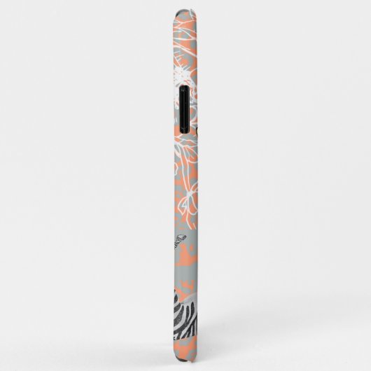 Stijlvol modern Eclectisch Oranje Geel Case-Mate iPhone Case (Achterkant/rechts)