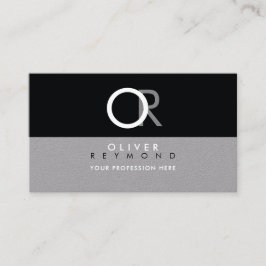 stijlvol, modern en stijlvol professioneel visitekaartje