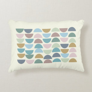 Stijlvol, modern geometrisch accent kussen